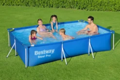 Bestway® Steel Pro™ Frame Pool Ohne Pumpe 300 X 201 X 66 Cm, Blau, Eckig -Bestintex Geschaft 2a960f6f5e2e50210ba240e9d64abfde