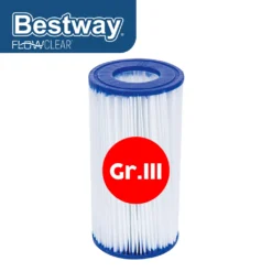 Bestway Flowclear™ Filterkartusche Gr. III 10,6 X 20,3 Cm, 12er-Sparset -Bestintex Geschaft 2af0d06fbde9f648420a708bf0e17d03