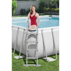 Bestway Power Steel™ Frame Pool Komplett-Set, Eckig, 488x244x122cm, 56670 -Bestintex Geschaft 2b424c67d587c2c76a280bbb43f3cc56