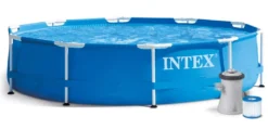 INTEX Frame Pool - Set Rondo Ø 305 X 76cm, Farbe: Blau; 128202NP -Bestintex Geschaft 2ddd8d1cd8aa7ea0213e6972e4c7fb60