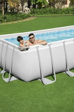 Bestway Power Steel™ Frame Pool Komplett-Set, Eckig 549x274x122 Cm 56466 -Bestintex Geschaft 300efbd4e7298b3438411cbf796d00b2