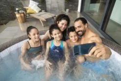 Bestway LAY-Z-SPA® St. Moritz AirJet™ Whirlpool, 216 X 71 Cm, 5-7 Personen, Rund, Braun -Bestintex Geschaft 319c4606189dffedcb2a87eed1a10f52