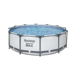 Bestway Steel Pro MAX™ Ersatzpool Ohne Zubehör Ø 366 X 100 Cm, Lichtgrau, Rund -Bestintex Geschaft 31e50b579ec954d723f5c88c925ca41c