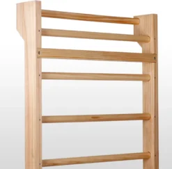 Physionics® Sprossenwand Aus Holz - Für Kinder Und Erwachsene, 195x80x14cm,100kg Max- Kletterwand, Turnwand, Klettergerüst -Bestintex Geschaft 3306297f86cd536d9c1c2373d1a34d2b