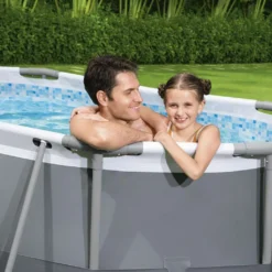 Bestway 5614A Power Steel Ovaler Oberirdischer Pool 305x200x84cmHöhe (cm): 84, Breite (cm): 305, Zusammensetzung: PVC, Länge (cm): 200, Gestalten: Oval, Maße: 3 - 3,99 M, Filterpumpe: 58381 35 Bestway 5614A Power Steel Ovaler Oberirdischer Pool 305x200x84cmHöhe (cm): 84, Breite (cm): 305, Zusammensetzung: PVC, Länge (cm): 200, Gestalten: Oval, Maße: 3 - 3,99 M, Filterpumpe: 58381 -Bestintex Geschaft 34fa20f8f923693edcb289d71aede86b