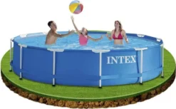 INTEX Metal Frame Set Zwembad Incl. Filterpomp (Ø:366cm. H:76cm) -Bestintex Geschaft 35106861221ad3e3f7611c066d7710b8