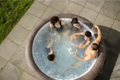 Bestway LAY-Z-SPA® St. Moritz AirJet™ Whirlpool, 216 X 71 Cm, 5-7 Personen, Rund, Braun -Bestintex Geschaft 361f28d87abdfbe1c1c4cc4df6c5b178