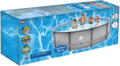 Happy People Stahlrahmenpool 366 X 100 Cm Im Set Grau -Bestintex Geschaft 3760178ad3e20e5ddb7873f7c3187735