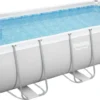 Bestway® Power Steel™ Frame Pool-Set Mit Filterpumpe 404 X 201 X 100 Cm , Lichtgrau, Eckig -Bestintex Geschaft 38f4e458532da7ef6857b6d469696532