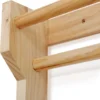 Physionics® Sprossenwand Aus Holz - Für Kinder Und Erwachsene, 195x80x14cm,100kg Max- Kletterwand, Turnwand, Klettergerüst -Bestintex Geschaft 39316e0a7ab3553bc6ab2465b9b00f55