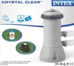 Intex 28638 Filteranlage Universelle Filterpumpe Aufstellpools 3785 L/HModelle: 28638, Kapazität: 3.785 L/h / 2.839 L/h, EAN: 6941057404233 -Bestintex Geschaft 3a251e496a2c74d97e1b5b81b6aaa5f5