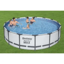 Bestway Frame Pool “Steel Pro™” Set 457x107 Cm - Rund - 14.970 L; 56488 31 Bestway Frame Pool “Steel Pro™” Set 457x107 Cm - Rund - 14.970 L; 56488 -Bestintex Geschaft 3ae691c4392854949abeb7c7684423ce
