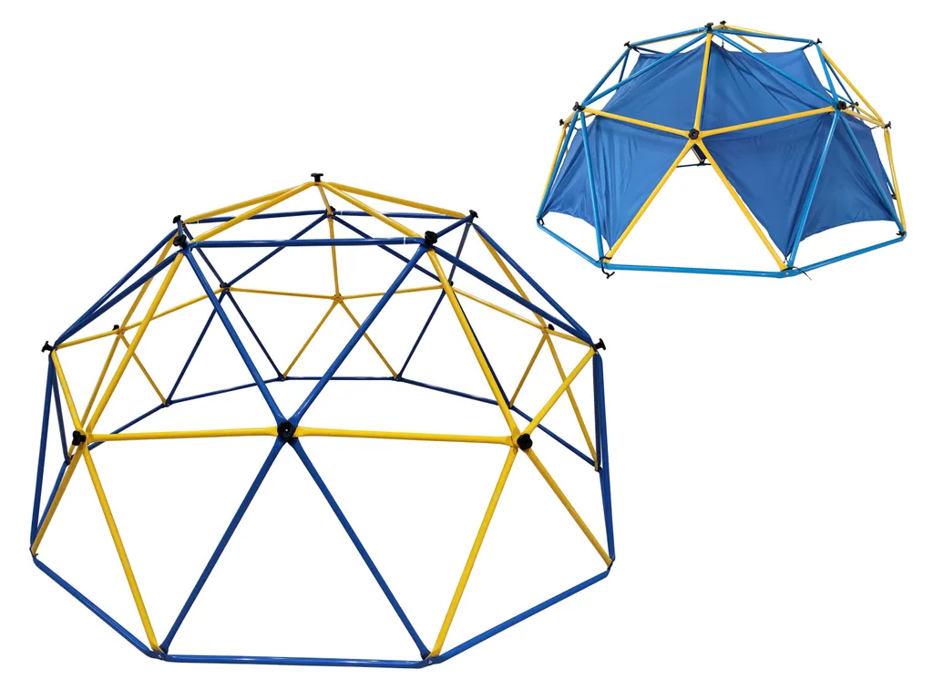 Klettergerüst Dome Climber XL Garten Outdoor Kinder Klettergestell Ø 305 Cm Metall Mit Kuppel-Zelt 3 Klettergerüst Dome Climber XL Garten Outdoor Kinder Klettergestell Ø 305 Cm Metall Mit Kuppel-Zelt