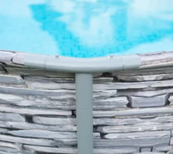 Summer Waves Stahlrahmen Aufstellpool Elite Frame Steinoptik Grau Rund Ø 427x107 Cm -Bestintex Geschaft 4174ce105811f62492da6c0528ad6066