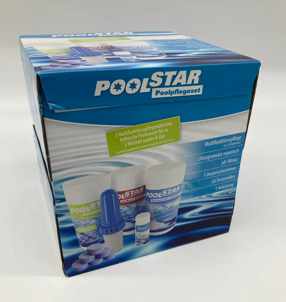 Poolstar Poolpflegeset 3,5 Kg 3 Poolstar Poolpflegeset 3,5 Kg