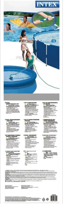 Intex Skimmer Pool Reinigungsset Bodensauger Kescher Teleskopstange 28002, 3 Teile Set, Teleskopstiel 2,39m -Bestintex Geschaft 447b20883d1daf3ffb130289c60bd2f6