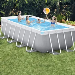 INTEX Prism Frame Swimmingpool-Set Rechteckig 488x244x107 Cm 26792GN -Bestintex Geschaft 45d4c75e6ca4ed9446e98cde903aee7e