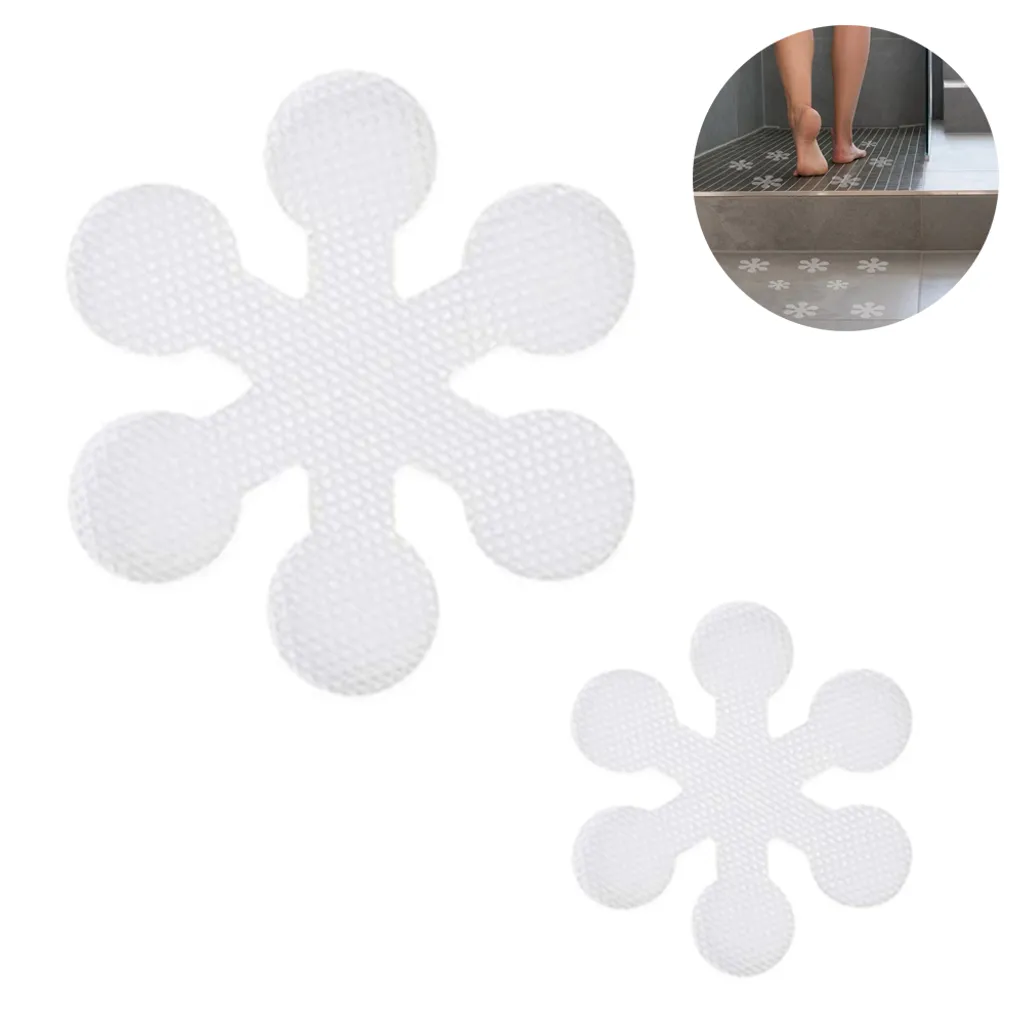 Anti Rutsch Sticker, Aufkleber Rutschstopper Für Dusche Badewanne Treppen Schneeflocke Antirutsch Sticker Sicherheit Im Badezimmer 3 Anti Rutsch Sticker, Aufkleber Rutschstopper Für Dusche Badewanne Treppen Schneeflocke Antirutsch Sticker Sicherheit Im Badezimmer