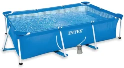Intex 322990 Pool Rechteckig Inkl. Filterpumpe 300 X 200 X 75 Cm