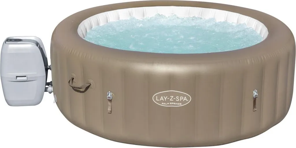 Bestway LAY-Z-SPA® Whirlpool Palm Springs AirJet™ Rund, 196x71cm 60017 3 Bestway LAY-Z-SPA® Whirlpool Palm Springs AirJet™ Rund, 196x71cm 60017