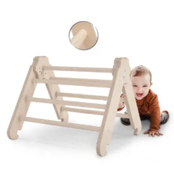 MAMOI® Klettergerüst Indoor, Kletterdreieck Aus Holz, Baby Kinder Klettern, Kletterturm, Kletterbogen, Mini Holzbogen Für Spielplatz Ab 1/2/3 Jahre 8 MAMOI® Klettergerüst Indoor, Kletterdreieck Aus Holz, Baby Kinder Klettern, Kletterturm, Kletterbogen, Mini Holzbogen Für Spielplatz Ab 1/2/3 Jahre -Bestintex Geschaft 4b677c21737625c383a7d73e79e9428d