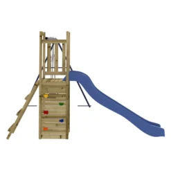 VidaXL Spielturm Rutsche Schaukeln Kletterwand Imprägniertes Holz -Bestintex Geschaft 4b749ca94d43938b5ecc1811d535cc09