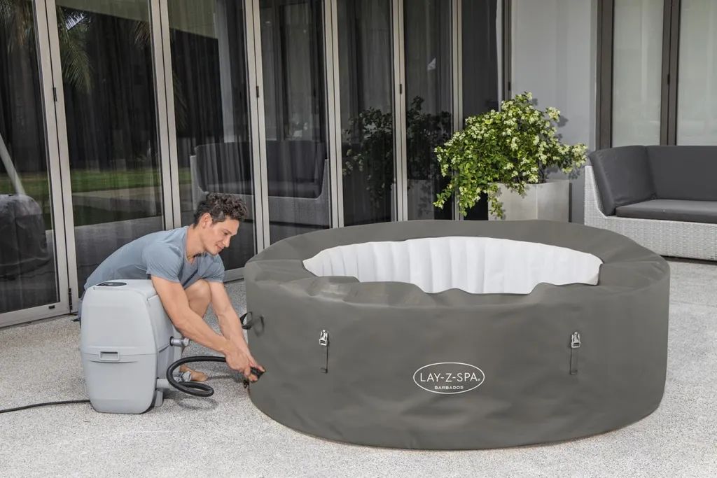 Bestway® LAY-Z-SPA® WLAN-Whirlpool Barbados AirJet 180 X 66 Cm 18 Bestway® LAY-Z-SPA® WLAN-Whirlpool Barbados AirJet 180 X 66 Cm – Bild 16