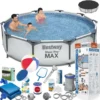 Bestway 56408 Steel Pro MAX Frame Pool 305x76 Schwimmbecken Gartenpool Pumpe Set -Bestintex Geschaft 4d8c18a40314d24d7ced11ee7650a235