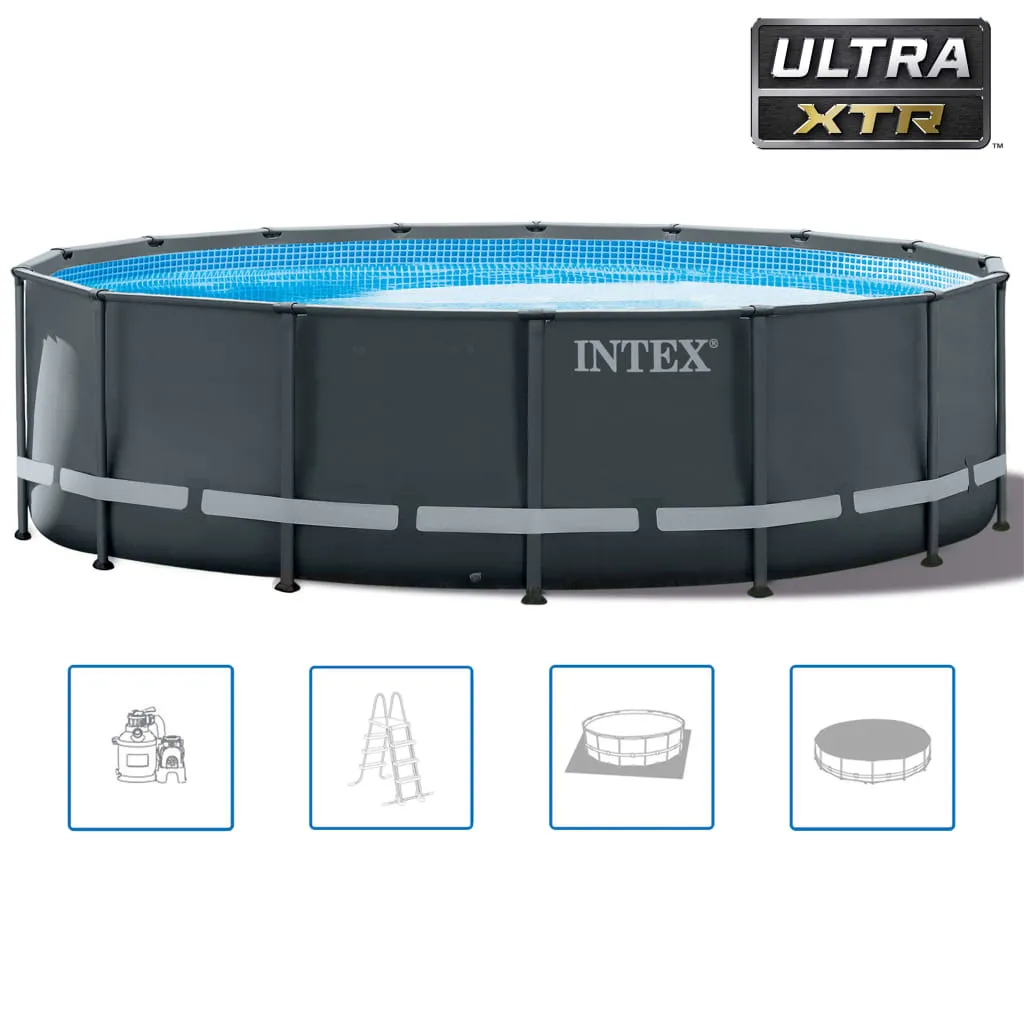 Intex Frame Pool Set Ultra Rondo XTR 488 X 122 Cm 17 Intex Frame Pool Set Ultra Rondo XTR 488 X 122 Cm – Bild 15