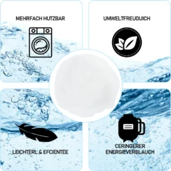 Lospitch Filter Balls Poolzubehör 700g Filterbälle Filtermaterial Ersetzen 25 Kg Filtersand Für Pool Für Sandfilter 10 Lospitch Filter Balls Poolzubehör 700g Filterbälle Filtermaterial Ersetzen 25 Kg Filtersand Für Pool Für Sandfilter -Bestintex Geschaft 501d5946ac8b5881a45af45ca18299dd