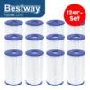 Bestway Flowclear™ Filterkartusche Gr. III 10,6 X 20,3 Cm, 12er-Sparset 1 Bestway Flowclear™ Filterkartusche Gr. III 10,6 X 20,3 Cm, 12er-Sparset -Bestintex Geschaft 51b550acce41f58ca374dd209c8d50da