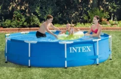 INTEX Frame Pool - Set Rondo Ø 305 X 76cm, Farbe: Blau; 128202NP -Bestintex Geschaft 5520779ddbb8d1885fadac4f3f2b696b