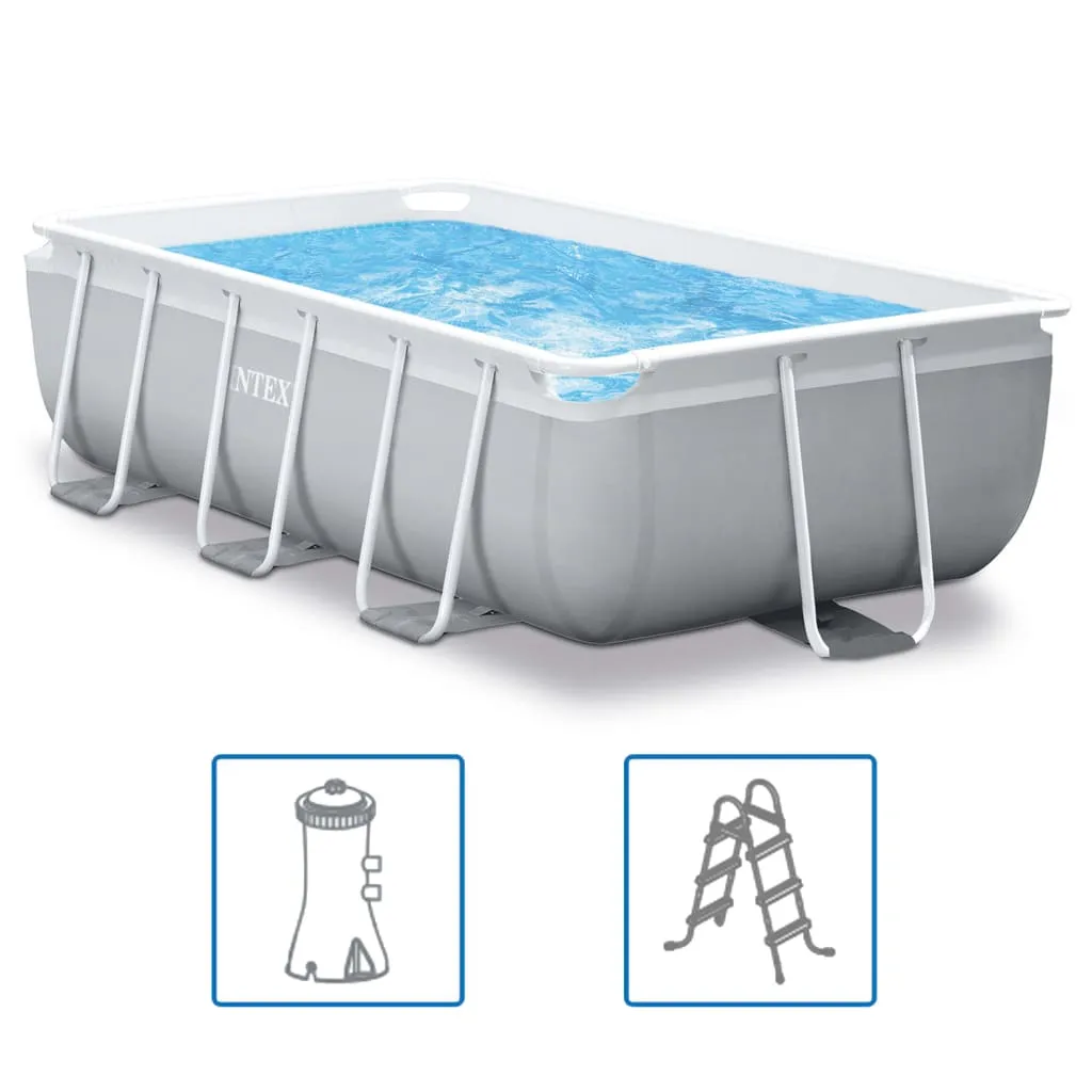 INTEX Swimmingpool-Set Prism Frame Rechteckig 300 X 175 X 80 Cm 9 INTEX Swimmingpool-Set Prism Frame Rechteckig 300 X 175 X 80 Cm – Bild 7