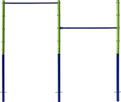 Best Sporting 61395 Doppel-Turnreck Klara Spielplatz Blau/grün/blau