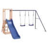 VidaXL Spielturm Mit Rutsche Schaukel Kletterwand Massivholz Douglasie -Bestintex Geschaft 5c98f9ca929dd67af9430838eeac5193