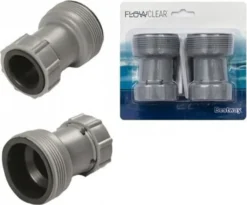 Bestway® Flowclear™ Schlauchadapter 38 Mm - 32 Mm, Doppelpack -Bestintex Geschaft 5fbe71f75576461bef44987eb8f8a296