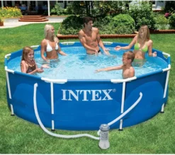 INTEX 28202GN MetallFramePool-Set Mit GS-Pumpe -Bestintex Geschaft 5fed9fc72d3822a20f5ebe8d7e9574ec