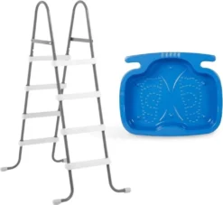 Intex - Poolleiter 122 Cm & Fußbad