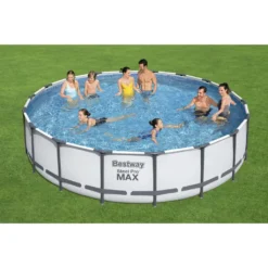 Bestway Steel Pro Max™ Frame Pool Komplett-Set, Rund, 549x122cm, 56462 13 Bestway Steel Pro Max™ Frame Pool Komplett-Set, Rund, 549x122cm, 56462 -Bestintex Geschaft 643ec669ca59445e4af5f105369c2583