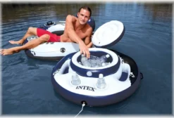 Intex 56822 Poolbar, Megakühler Ø 89 Cm, Getränkekühler, 5 Getränkehalter, Fassungsvermögen 24 Getränkedosen -Bestintex Geschaft 64b625a5e4a87180677a895332ff1367