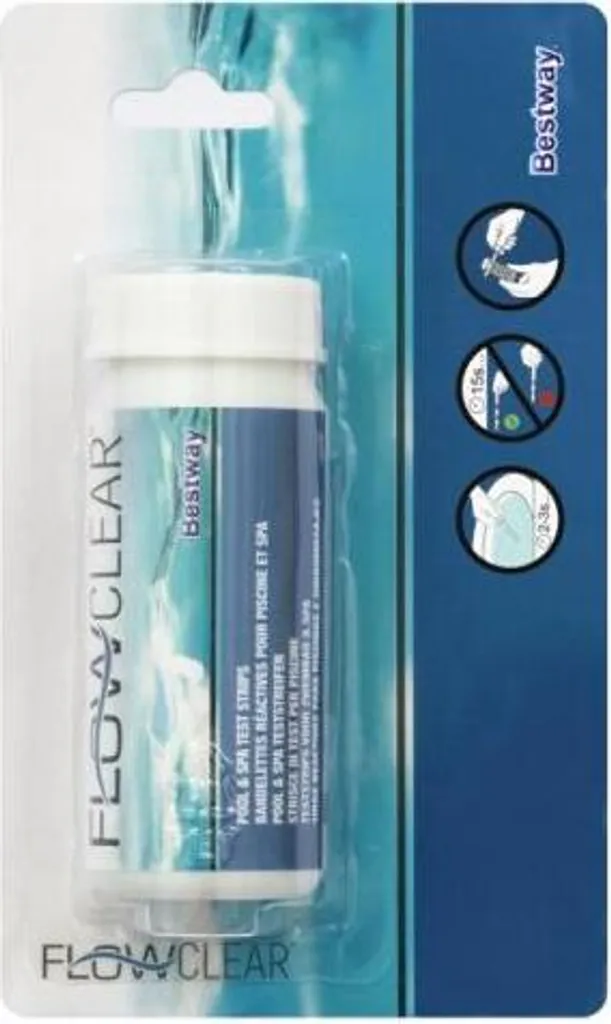 Bestway® Flowclear™ 3-in-1 Teststreifen 50 Stück 8 Bestway® Flowclear™ 3-in-1 Teststreifen 50 Stück – Bild 6
