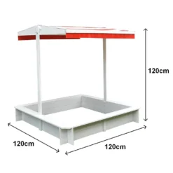 Mucola Sandkasten Sandbox Sandkiste Spielhaus Holz Mit Verstellbaren Dach Blau NEU Holzsandkasten UV Schutz Abdeckplane Buddelkiste Plane -Bestintex Geschaft 65a6c76e18a740aa3d8aa67119596bb5
