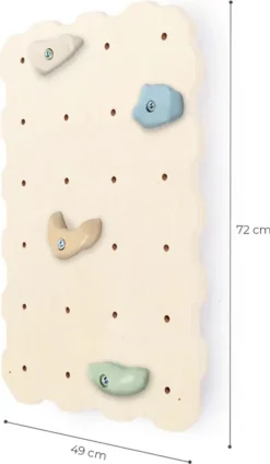 MAMOI® Kletterwand Für Kinderzimmer, Klettergerüst Und Spielgeräte Indoor, Klettern Mit Klettergriffe Für Kinder 1 Module, Klettersteine, Kletterturm Mit Griffe, Turngeräte 9 MAMOI® Kletterwand Für Kinderzimmer, Klettergerüst Und Spielgeräte Indoor, Klettern Mit Klettergriffe Für Kinder 1 Module, Klettersteine, Kletterturm Mit Griffe, Turngeräte -Bestintex Geschaft 6a04199caabbe4d255e571038e445c87