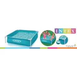 INTEX Schwimmbecken Mini Frame 122 X 122 X 30 Cm 57173NP -Bestintex Geschaft 6c3e3f29582a2bb79bae36ae146ee40f