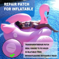 30Stück 6*6cm PVC Transparent Reparatur Patches Selbstklebende Reparatur-Flicken Für Luftmatratzen Schlauchboot Luftbett Planschbecken Pferdedecke Pool Markise Zelt Regenjacke -Bestintex Geschaft 6cbcd1c48c04cf30e92f4f8f65882ab3