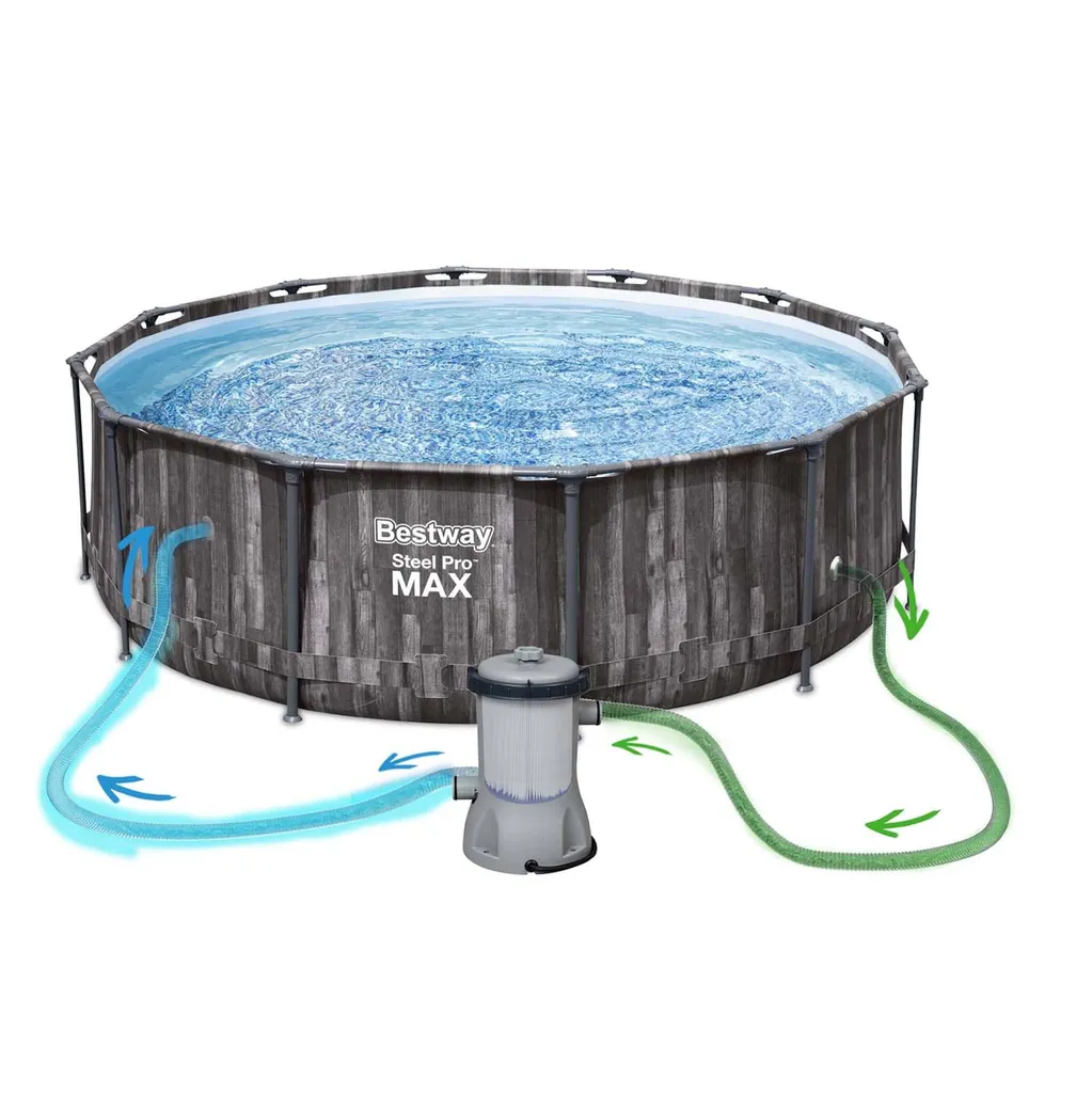 Bestway Steel Pro MAX 18' X 48" / 5.49m X 1.22m Pool Set 16 Bestway Steel Pro MAX 18' X 48" / 5.49m X 1.22m Pool Set – Bild 14