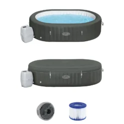 Bestway® LAY-Z-SPA® Whirlpool Mauritius AirJet™ 270 X 180 X 71 Cm, Oval -Bestintex Geschaft 6fdb65cb798cf1ceb62267cabbe78547