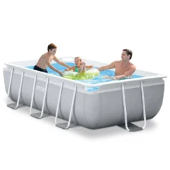 INTEX Swimmingpool-Set Prism Frame Rechteckig 300 X 175 X 80 Cm 25 INTEX Swimmingpool-Set Prism Frame Rechteckig 300 X 175 X 80 Cm -Bestintex Geschaft 70119e72e6b6914fbcc99e73dd37e865