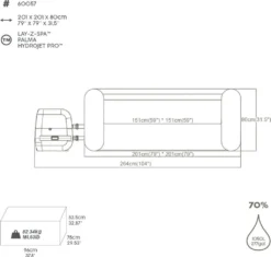 Bestway Limitierte Auflage: Lay-Z-Spa Palma HydroJet Pro -Bestintex Geschaft 70a491191c264279bdcde8bda7ea369d