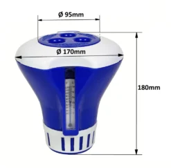 Dosierschwimmer Mit Thermometer Blau (E140) -Bestintex Geschaft 70e85bd098869d98aa8940e7bc8751f5